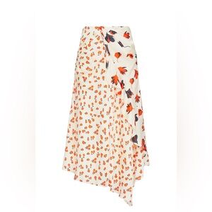 Self-portrait floral skirt